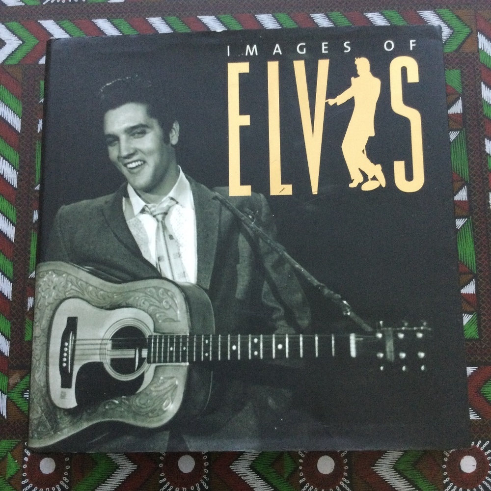 Images of Elvis, Hard back book, used, in good shape